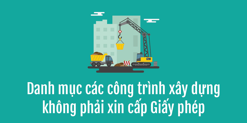 Ảnh: Các trường hợp miễn xin cấp giấy phép xây dựng
