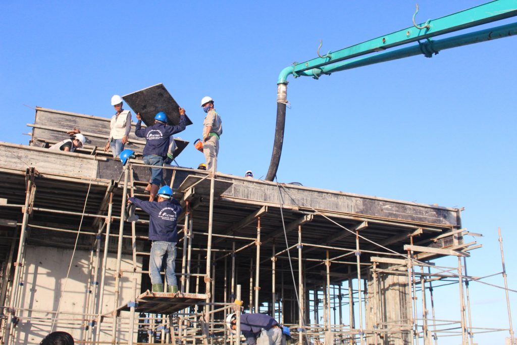 Bản vẽ biện pháp thi công nhà dân dụng 3 Nội dung của bản vẽ biện pháp thi công nhà dân dụng