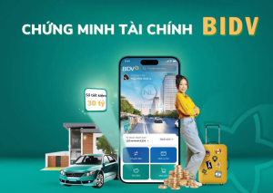 Dịch vụ chứng minh tài chính BIDV
