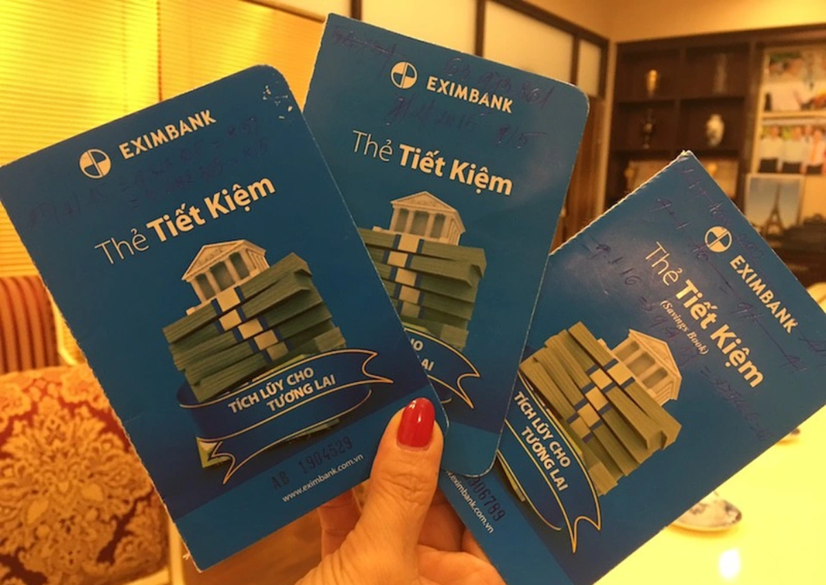 Dịch vụ chứng minh tài chính tại Eximbank bằng sổ tiết kiệm