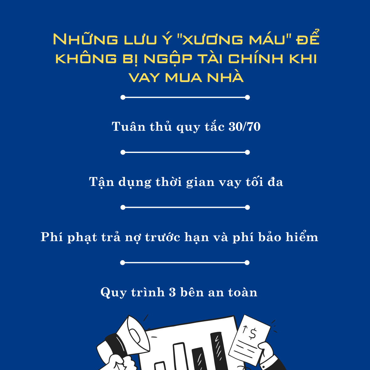 Những lưu ý "xương máu" để không bị ngộp tài chính khi vay mua nhà