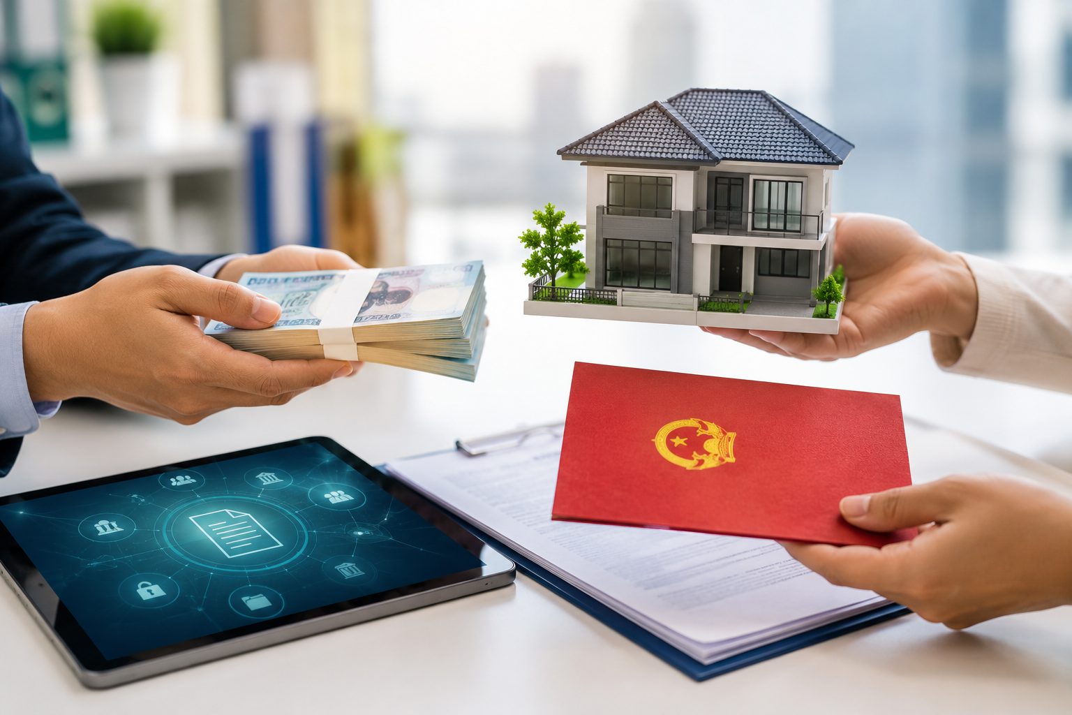 Vay thế chấp sổ đỏ