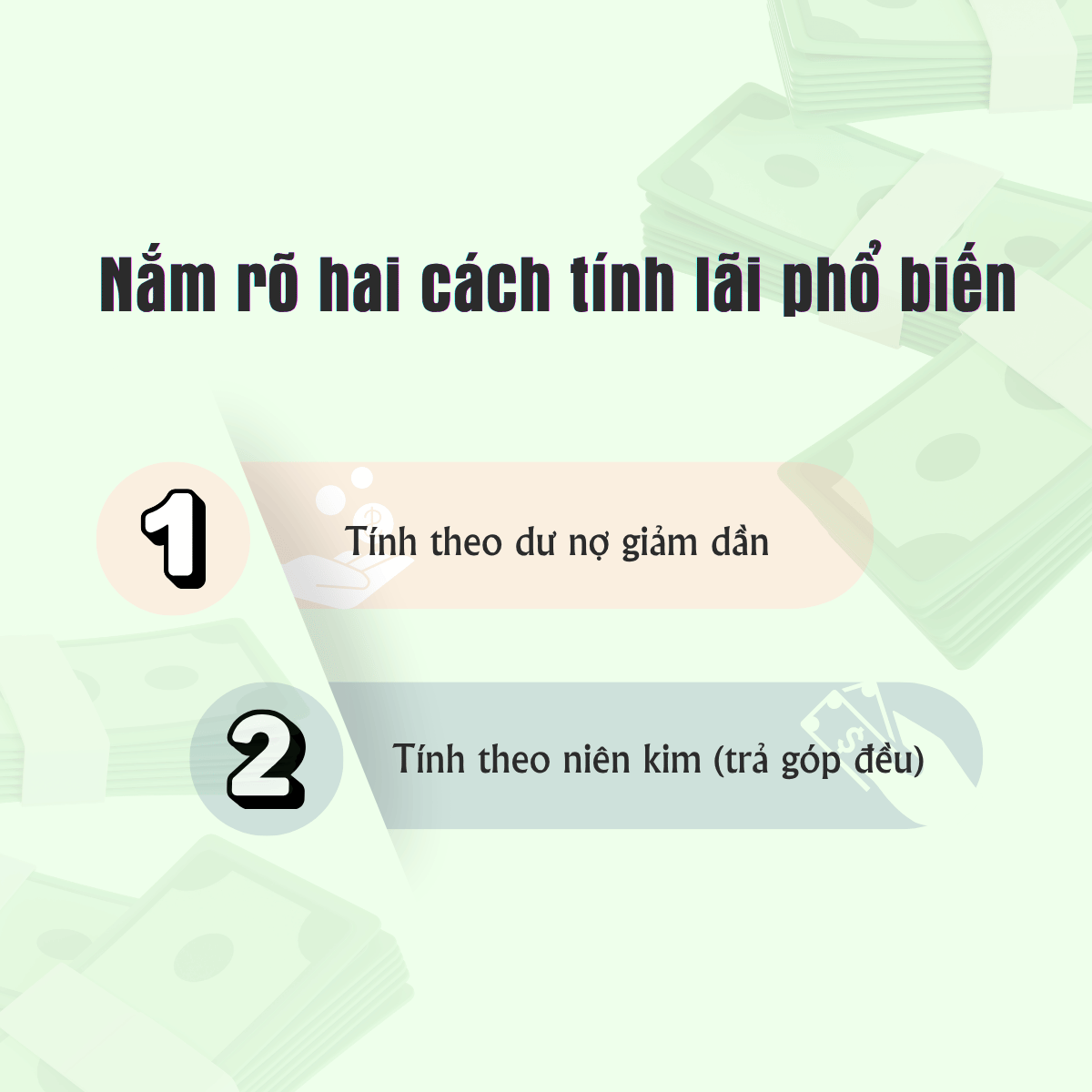 Lãi suất vay thế chấp nhà đất
