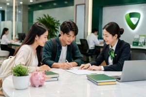 Vay vốn sinh viên ngân hàng Vietcombank