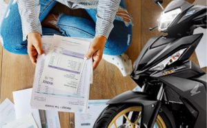Vay tín chấp mua xe máy