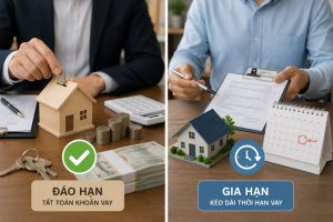 Đáo hạn và gia hạn khoản vay