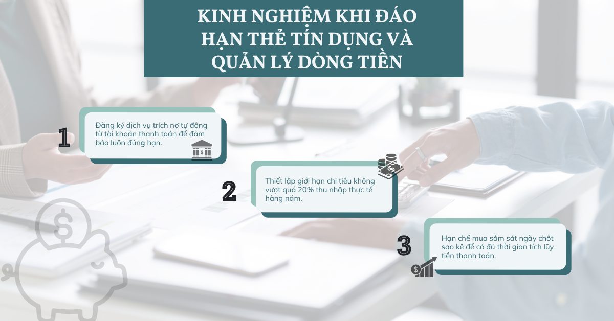 Kinh nghiệm khi đáo hạn thẻ tín dụng