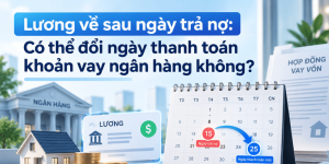 Lương về sau ngày trả nợ Có thể đổi ngày thanh toán khoản vay ngân hàng không
